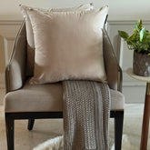 Fawn Velvet Throw Pillow Cover