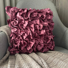 Vintage Vines - Vine Satin Throw Pillow Cover