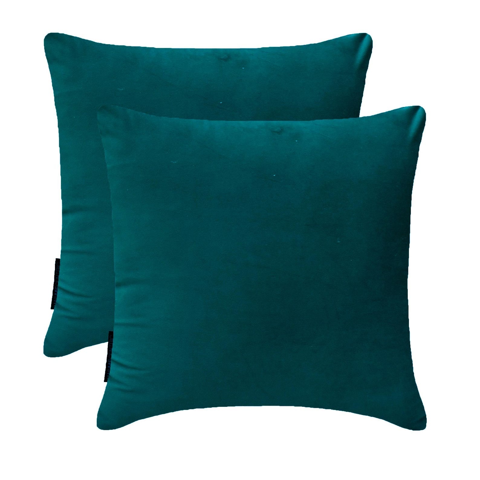 Peacock Velvet Throw Pillow Cover