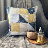 Playful Palette Chartreuse - Chartreuse Green Cotton Canvas Throw Pillow Cover