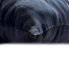 Celebrated Tree - Black Art Silk Throw Pillow Cover