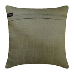 A Touch Of Envy - Green Art Silk Throw Pillow Cover