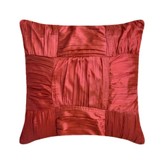 Dreamy Rust - Orange Silk Decorative Euro Sham