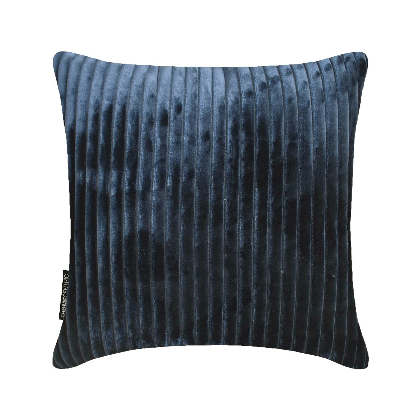 Navy Blue Lines Throw Pillow Cover