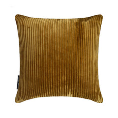 Gold Lines Throw Pillow Cover