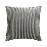 Gray Lines Throw Pillow Cover