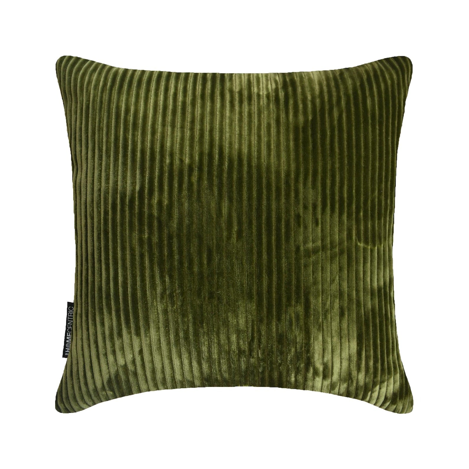 Green Lines Throw Pillow Cover