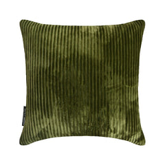Green Lines Throw Pillow Cover