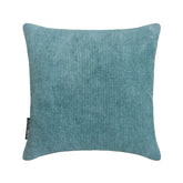 Teal Blue Cords Throw Pillow Cover