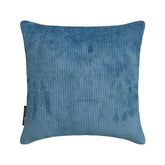 Blue Cords Throw Pillow Cover