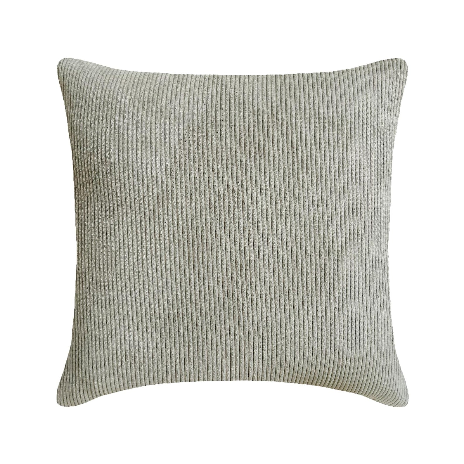 Light Gray Cords Throw Pillow Cover