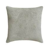 Light Gray Cords Throw Pillow Cover