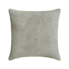 Light Gray Cords Throw Pillow Cover