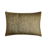 Golden Aura Lumbar Pillow Cover