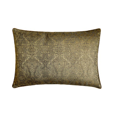 Golden Aura Lumbar Pillow Cover