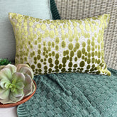 Chartreuse Sync Lumbar Pillow Cover