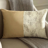 Gold Glint Lumbar Pillow Cover
