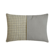 Gray Linen Lumbar Pillow Cover - Gray Terra Hound