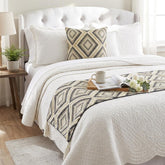 Akida Decorative Bed Runner and Pillow Cover