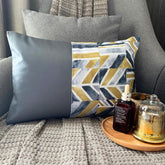 Playful Patch Lumbar Pillow Cover