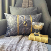 Solar Quartz Grey Lumbar Pillow Cover