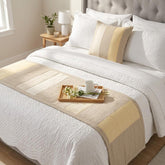 Alikka Decorative Bed Runner and Pillow Cover
