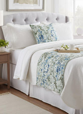 Garden Grace Decorative Bed Runner and Pillow Cover