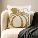 Bejeweled Pumpkin Throw Pillow Cover