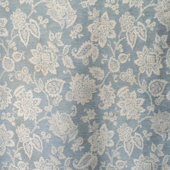 Teal Paradise Linen Fabric By The Yard