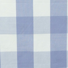 Blue Bell Gingham Check Cotton Fabric By The Yard