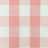Peach And Ivory Cotton Fabric By The Yard