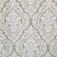 Champagne And Ivory Poly Cotton Fabric By The Yard