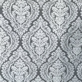 Gray And White Cotton Fabric By The Yard