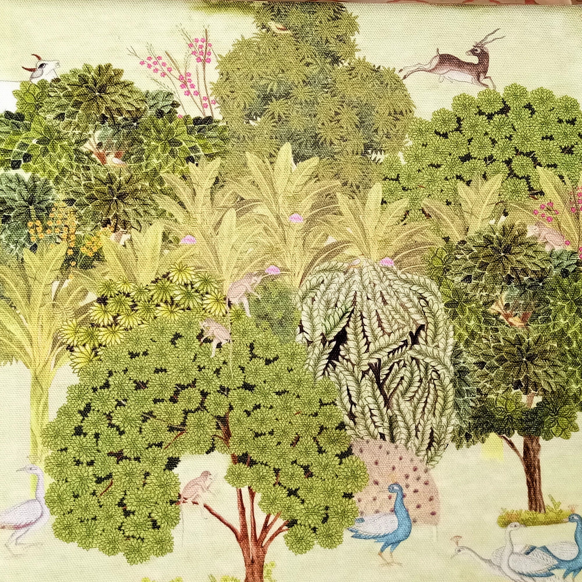 Green Pastures Cotton Fabric By The Yard