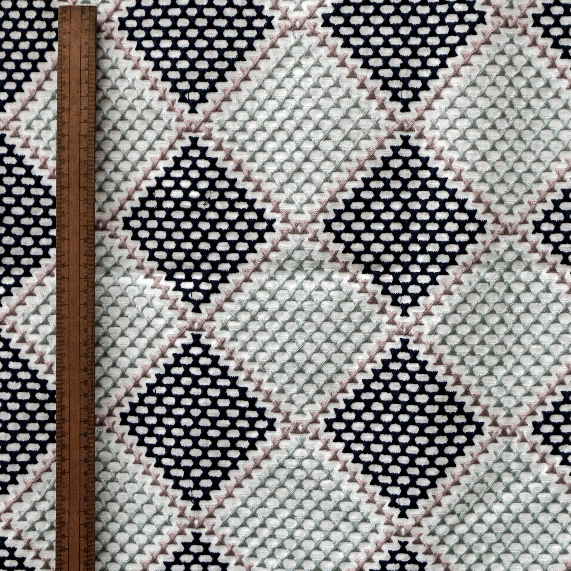 Knotted Vibes Cotton Fabric By The Yard