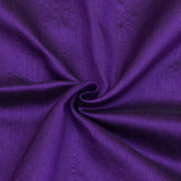 Bright Purple Faux Silk Fabric By The Yard