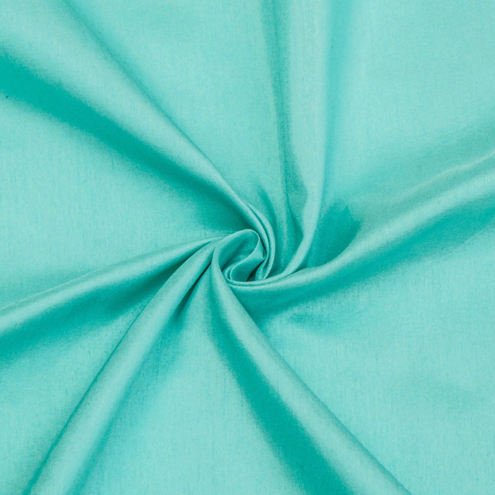 Sea Green Faux Silk Fabric By The Yard