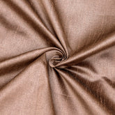 Copper Faux Silk Fabric By The Yard