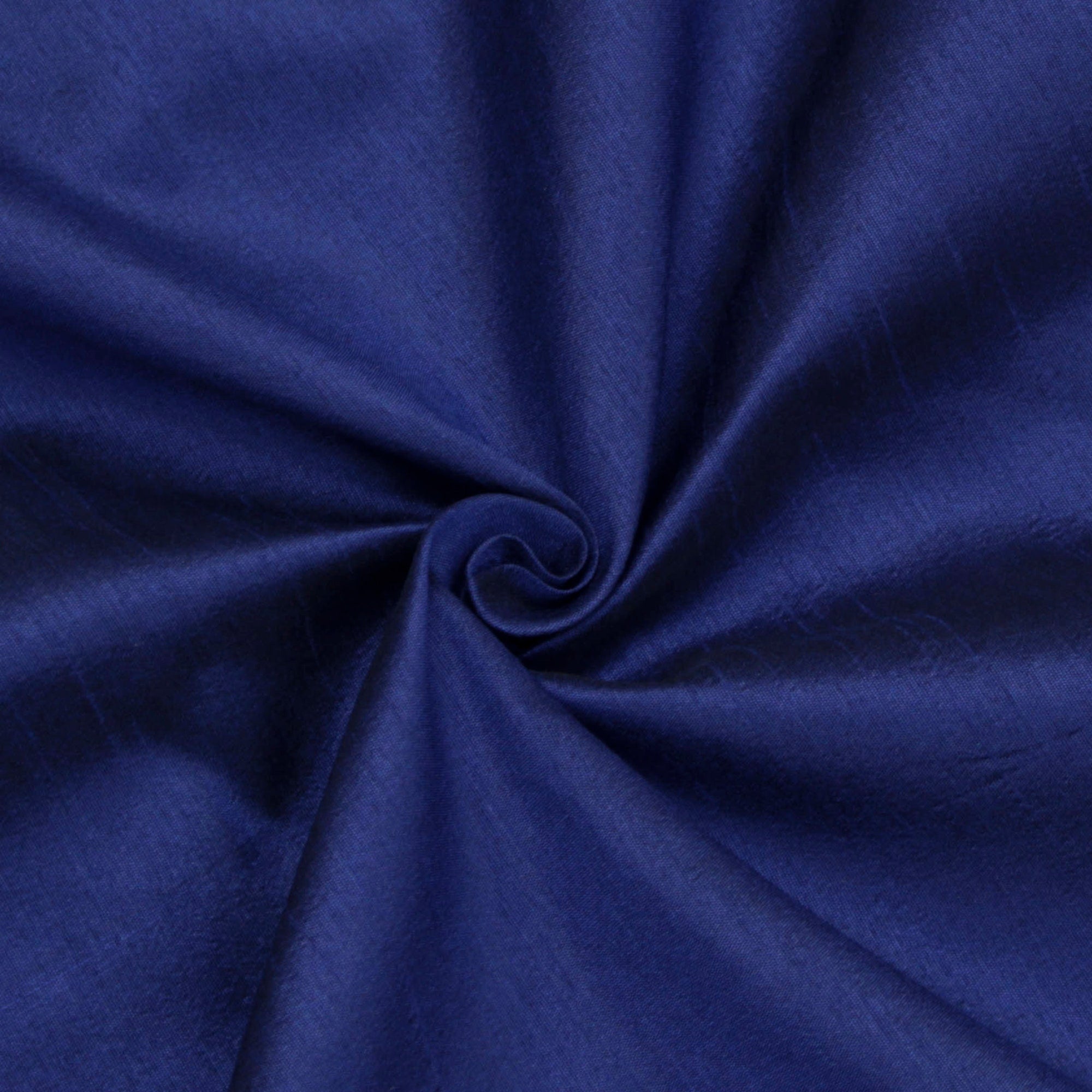 Royal Blue Faux Silk Fabric By The Yard
