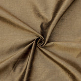 Medium Brown Faux Silk Fabric By The Yard