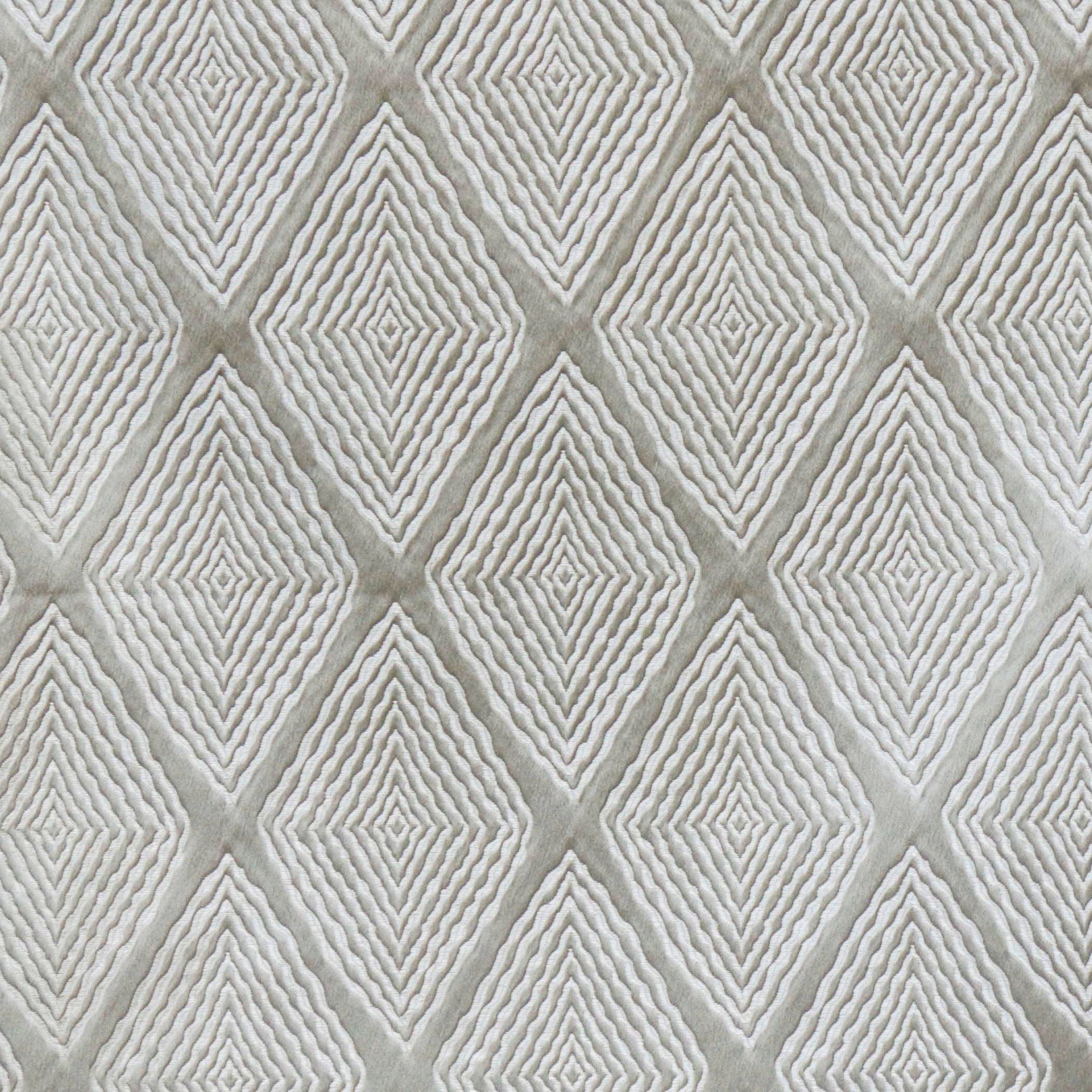 Textured Diamonds Jacquard Fabric By The Yard