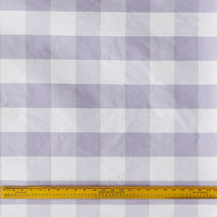 Light Purple And Ivory Cotton Fabric By The Yard