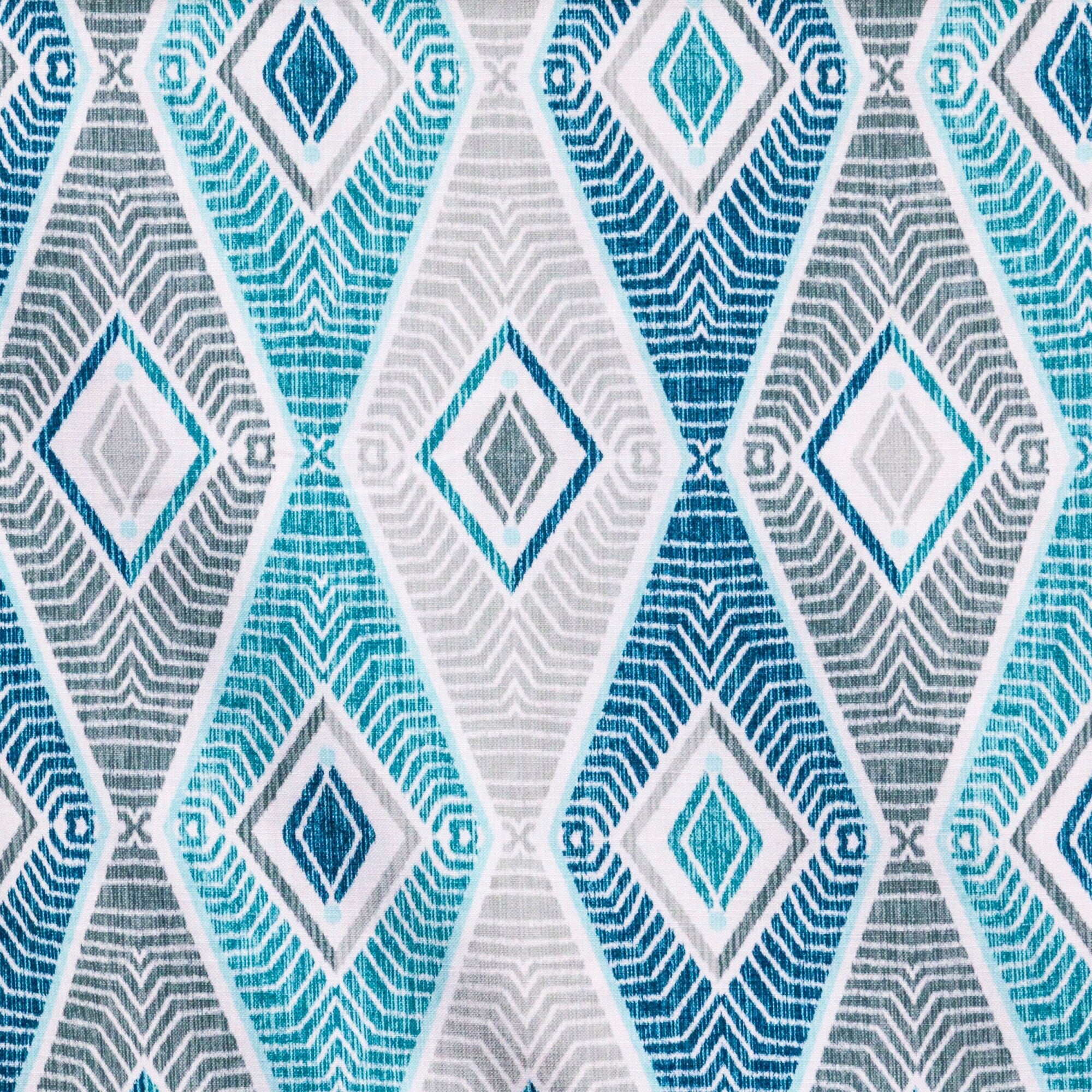Blue Egyptian Cotton Fabric By The Yard