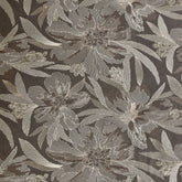 Brown Flower Woo Fabric By The Yard