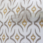 Mustard Sheer Fabric By The Yard