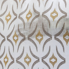 Mustard Sheer Fabric By The Yard