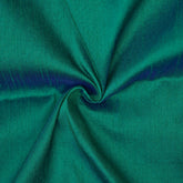 Peacock Faux Silk Fabric By The Yard