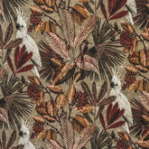 Beige, Brown, Rust Cotton Spun Fabric by the Yard