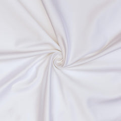 Off White Heavy Satin Fabric by the Yard