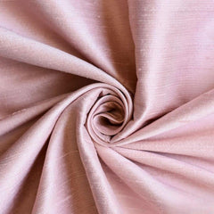 Pastel Peach 100% Pure Silk Fabric By The Yard